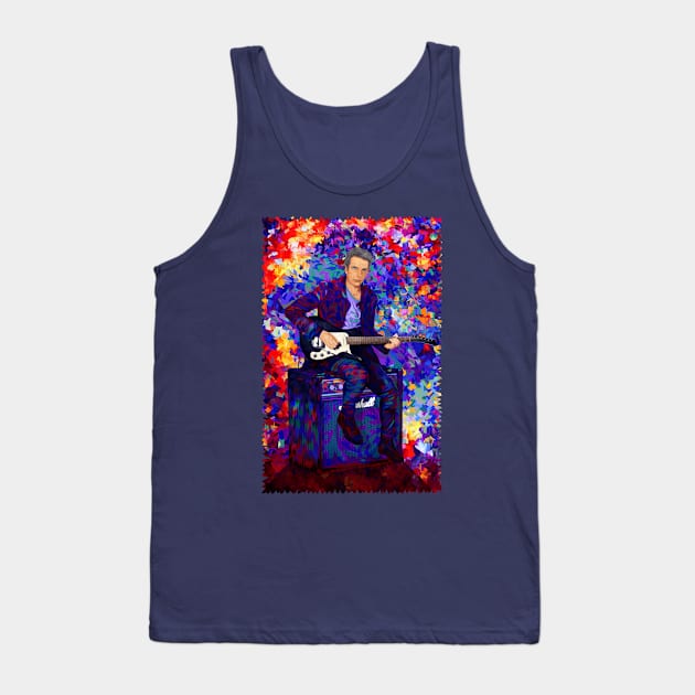 12th Doctor Full color Abstract Tank Top by Dezigner007